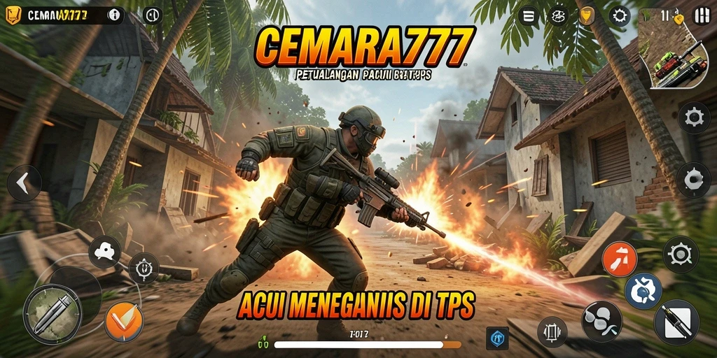 Gameplay CEMARA777 yang intens dan seru dalam TPS.