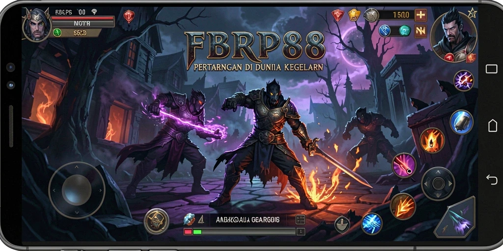 Screenshot gameplay FBRP88 yang menegangkan dan mencekam.
