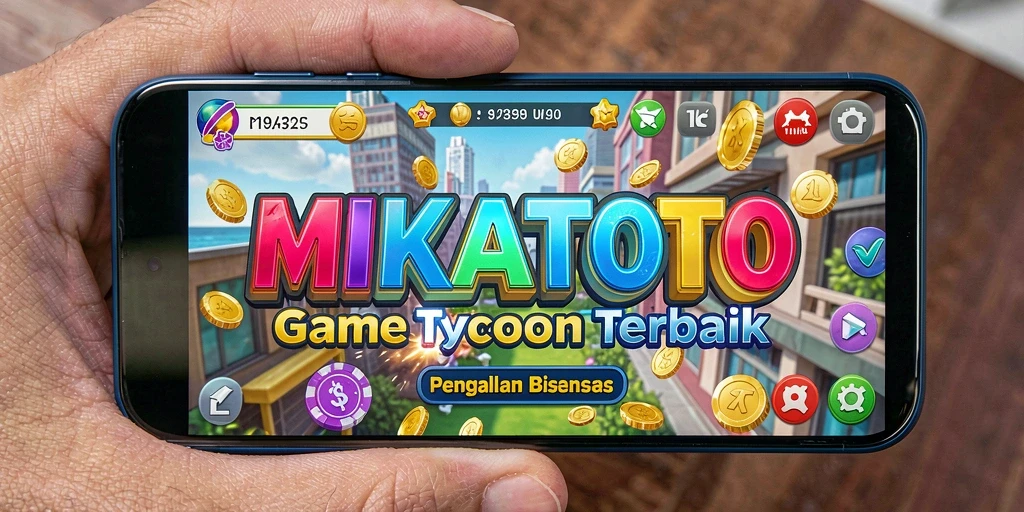 Screenshot MIKATOTO menampilkan gameplay menarik yang mengajak pemain mengelola bisnis.