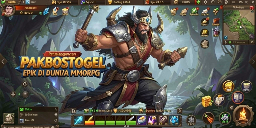 Gameplay seru di PAKBOSTOGEL dengan petualangan MMORPG mendebarkan.