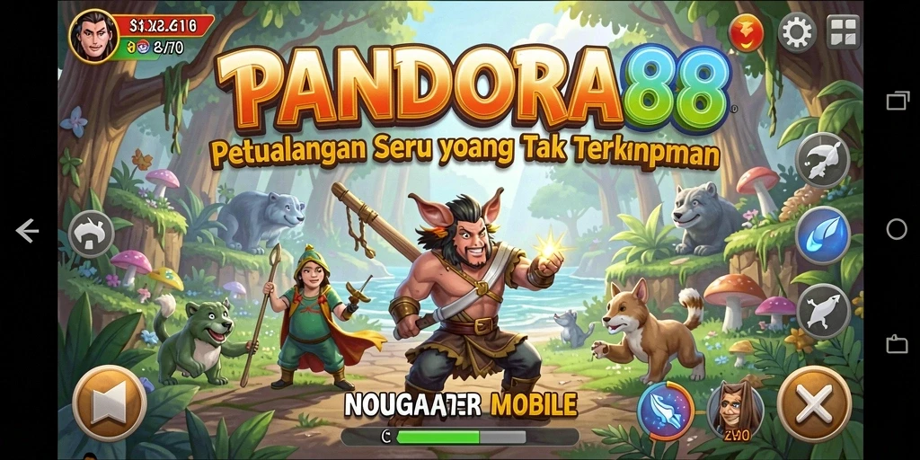 Tampilan gameplay PANDORA88 yang memikat dan penuh petualangan.