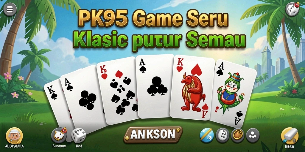 Tampilan menarik saat bermain Domino di PK95.